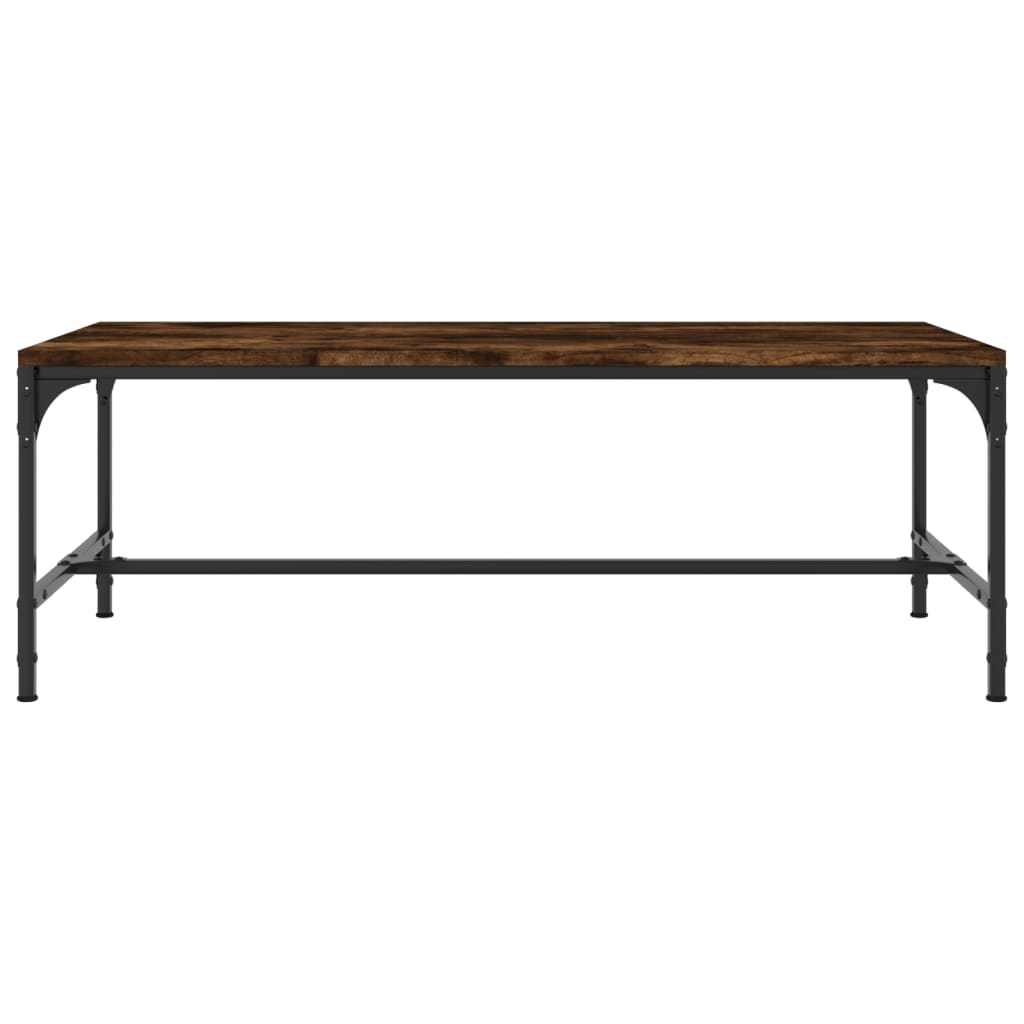 Stolić za kavu boja hrasta 100 x 50 x 35 cm konstruirano drvo