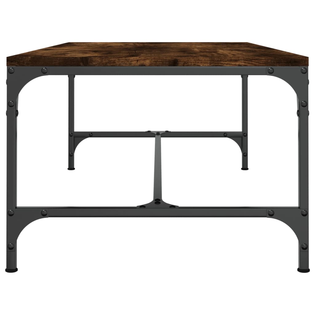Stolić za kavu boja hrasta 80x50x35 cm konstruirano drvo