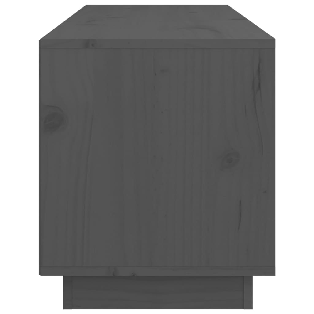 TV ormarić sivi 105 x 34 x 40 cm od masivne borovine