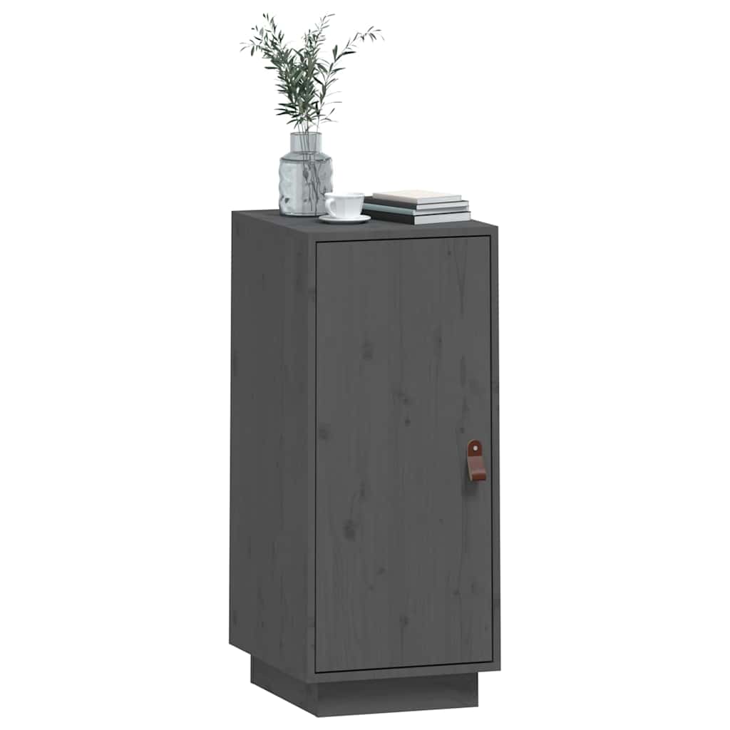 Komoda siva 34 x 40 x 75 cm od masivne borovine
