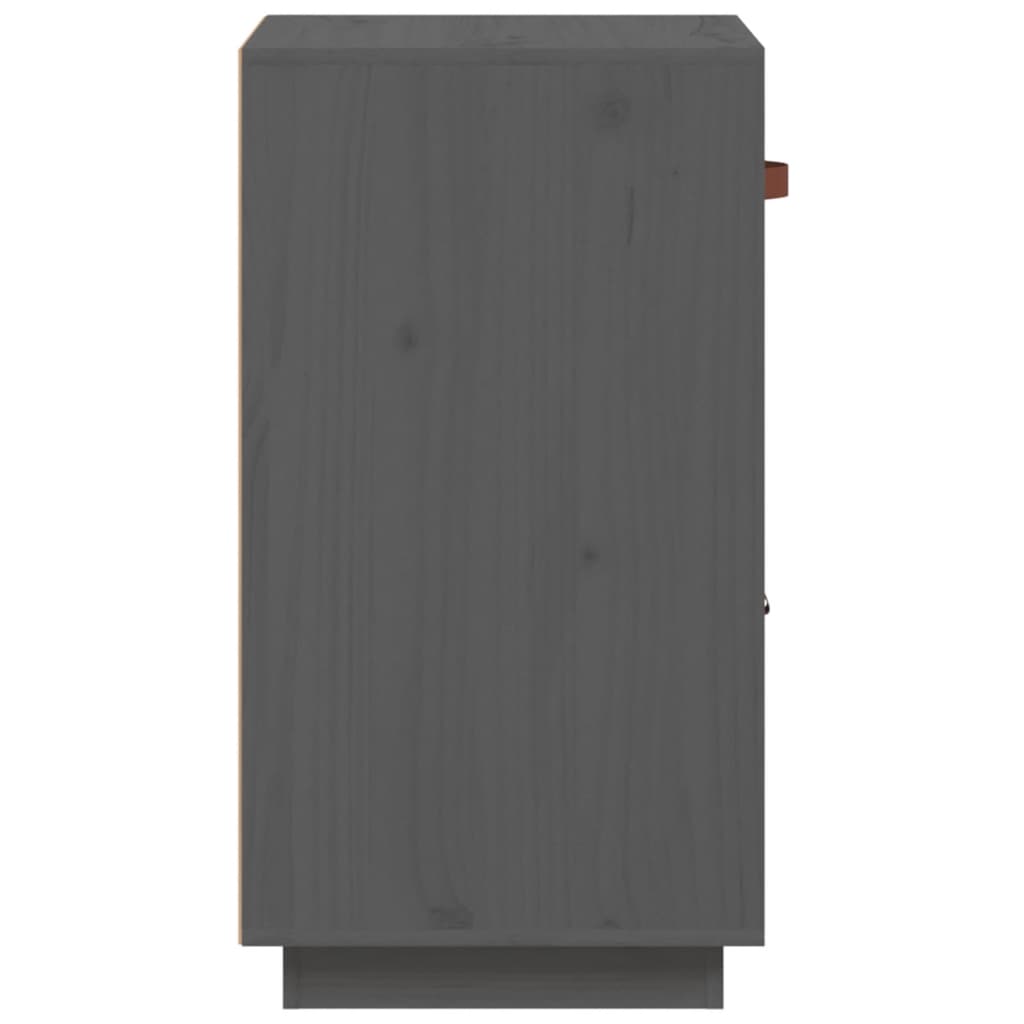 Komoda siva 34 x 40 x 75 cm od masivne borovine