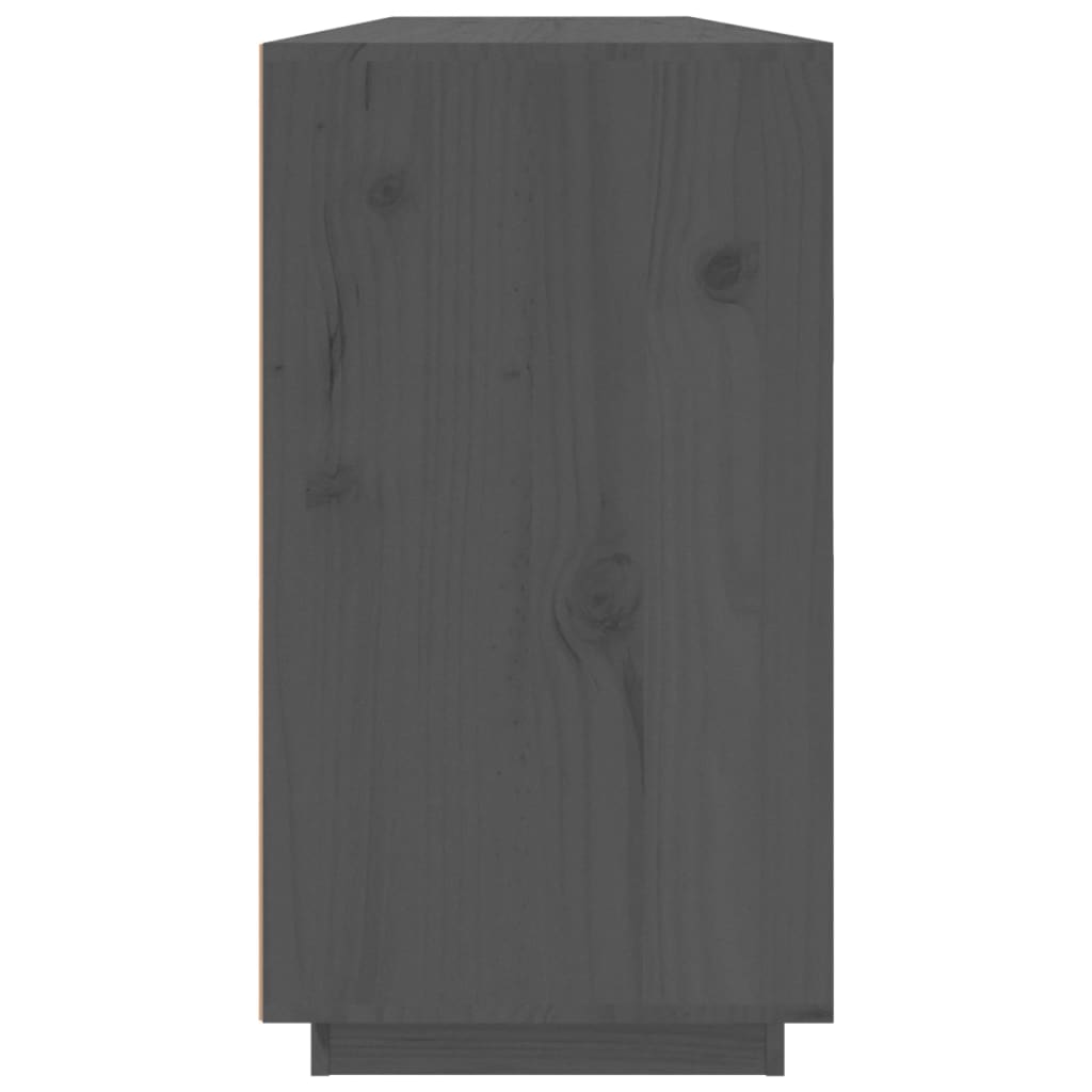 Komoda siva 100 x 40 x 75 cm od masivne borovine
