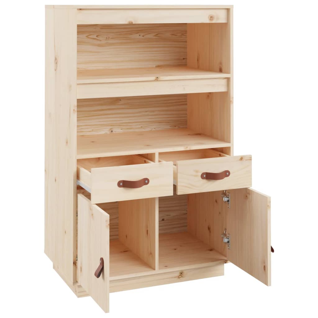 Visoka komoda 67 x 40 x 108,5 cm od masivne borovine
