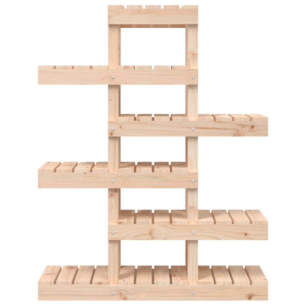 Stalak za biljke 85 x 25 x 109,5 cm od masivne borovine