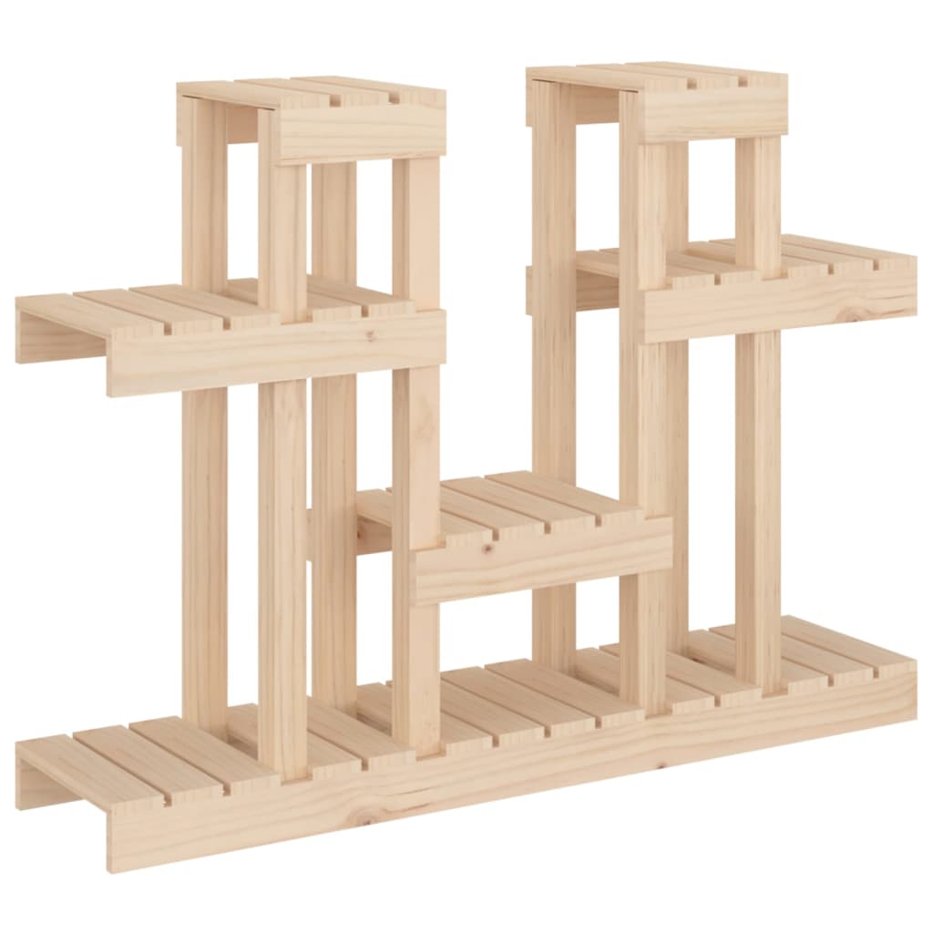 Stalak za biljke 104,5 x 25 x 77,5 cm od masivne borovine
