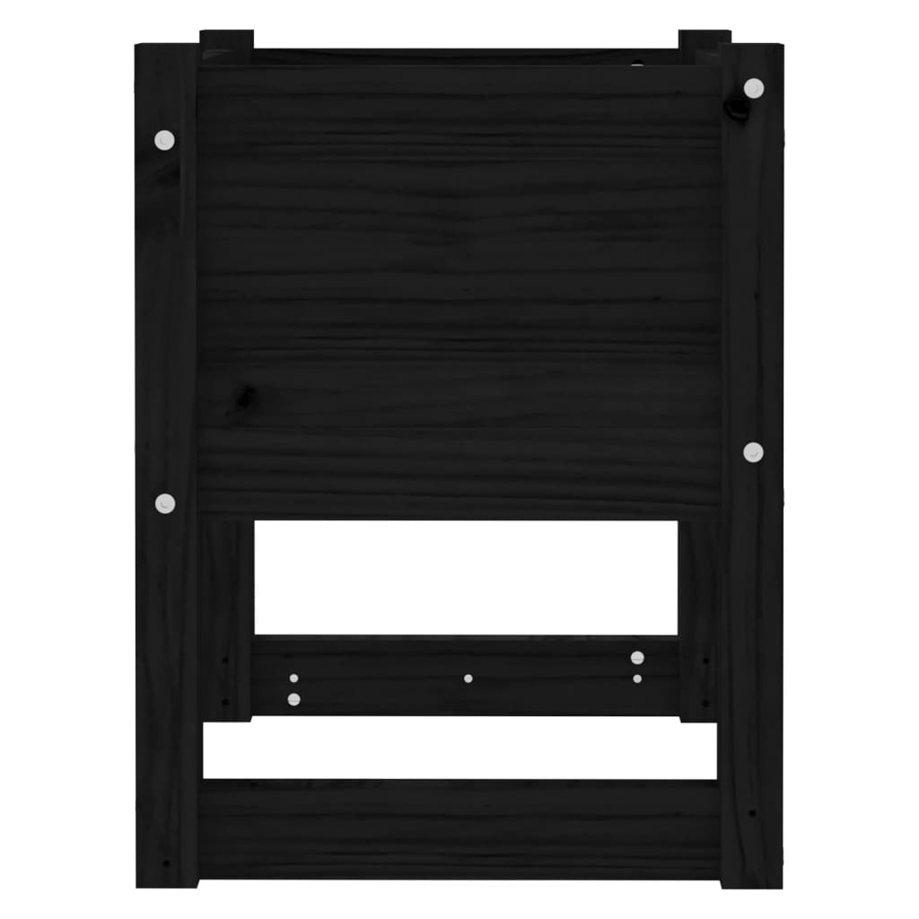 Sadilica crna 40 x 40 x 52,5 cm od masivne borovine