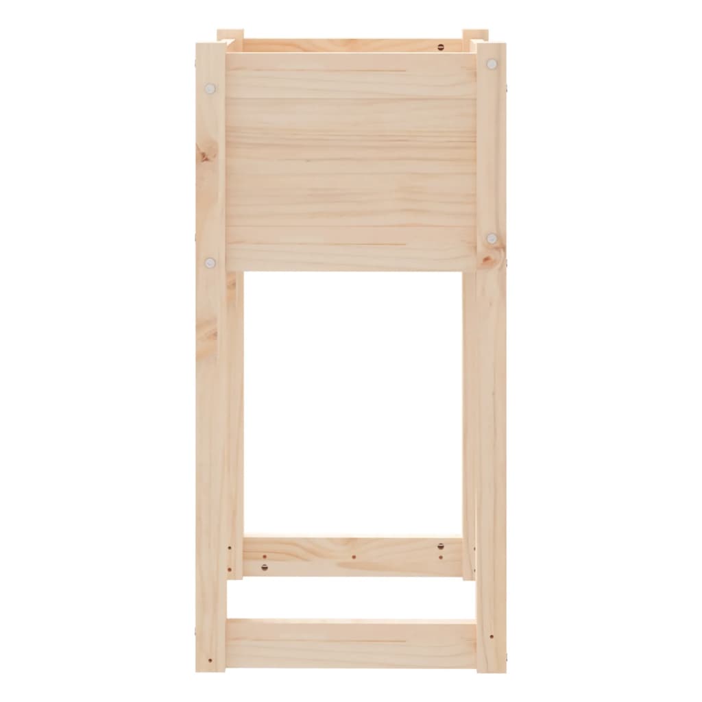 Sadilice 2 kom 40x40x81 cm od masivne borovine