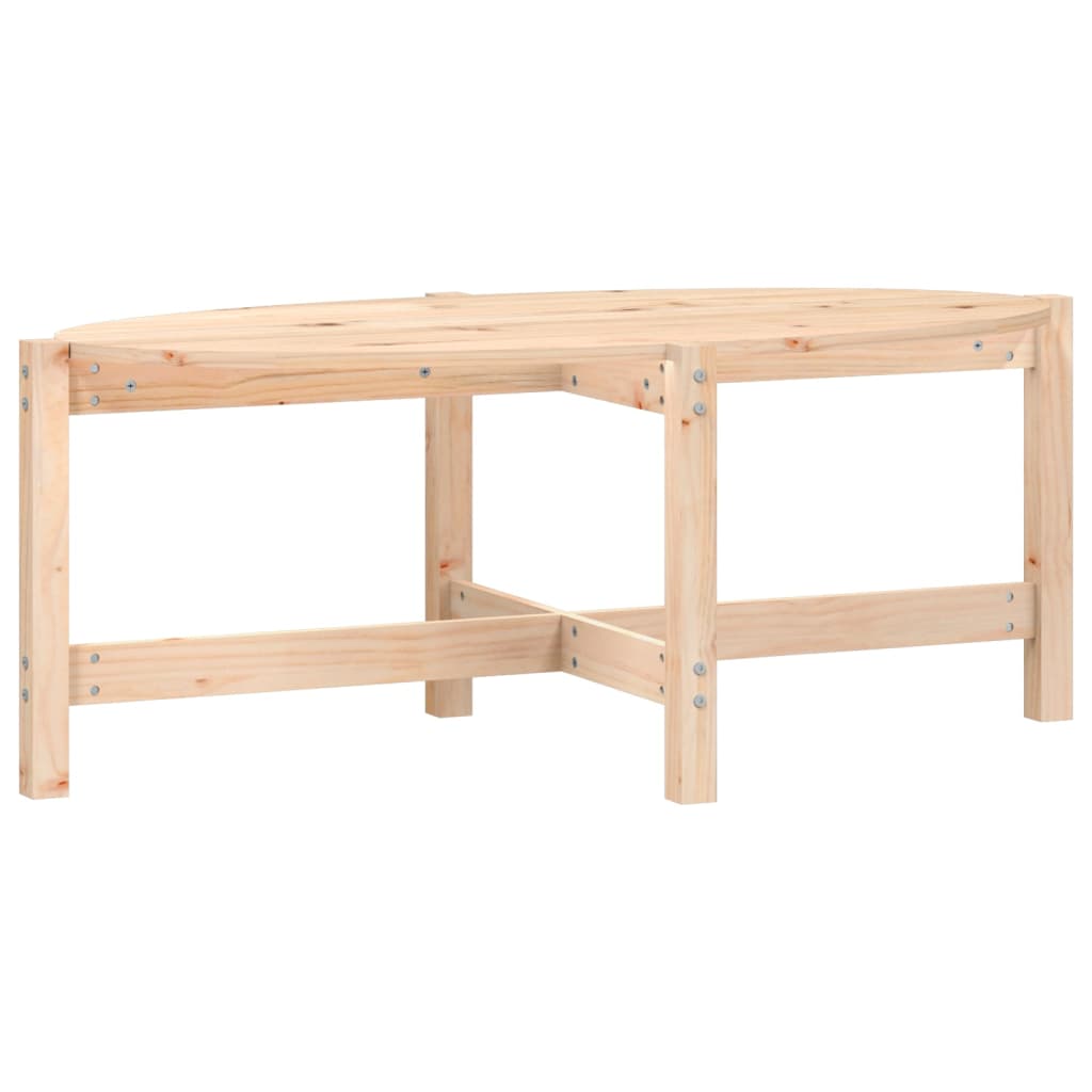 Stolić za kavu 118 x 63 x 45 cm od masivne borovine