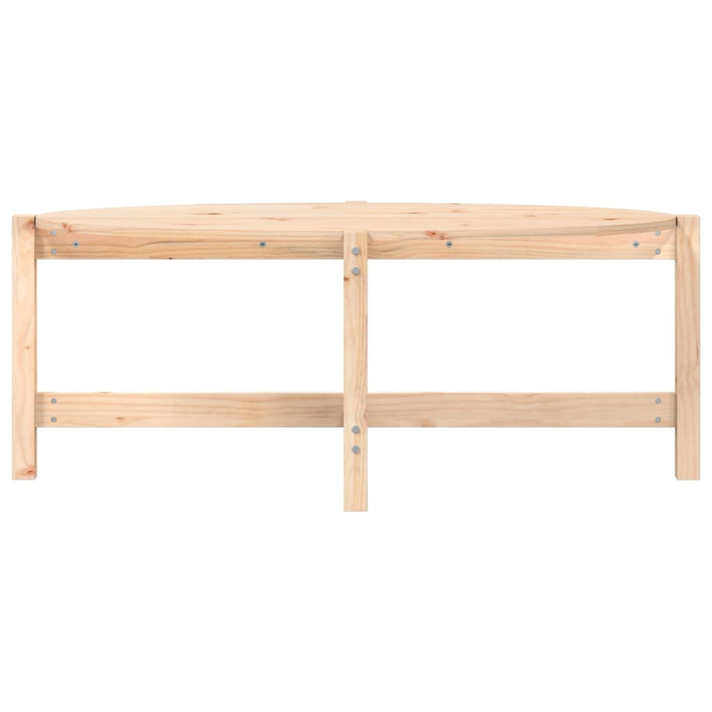 Stolić za kavu 118 x 63 x 45 cm od masivne borovine