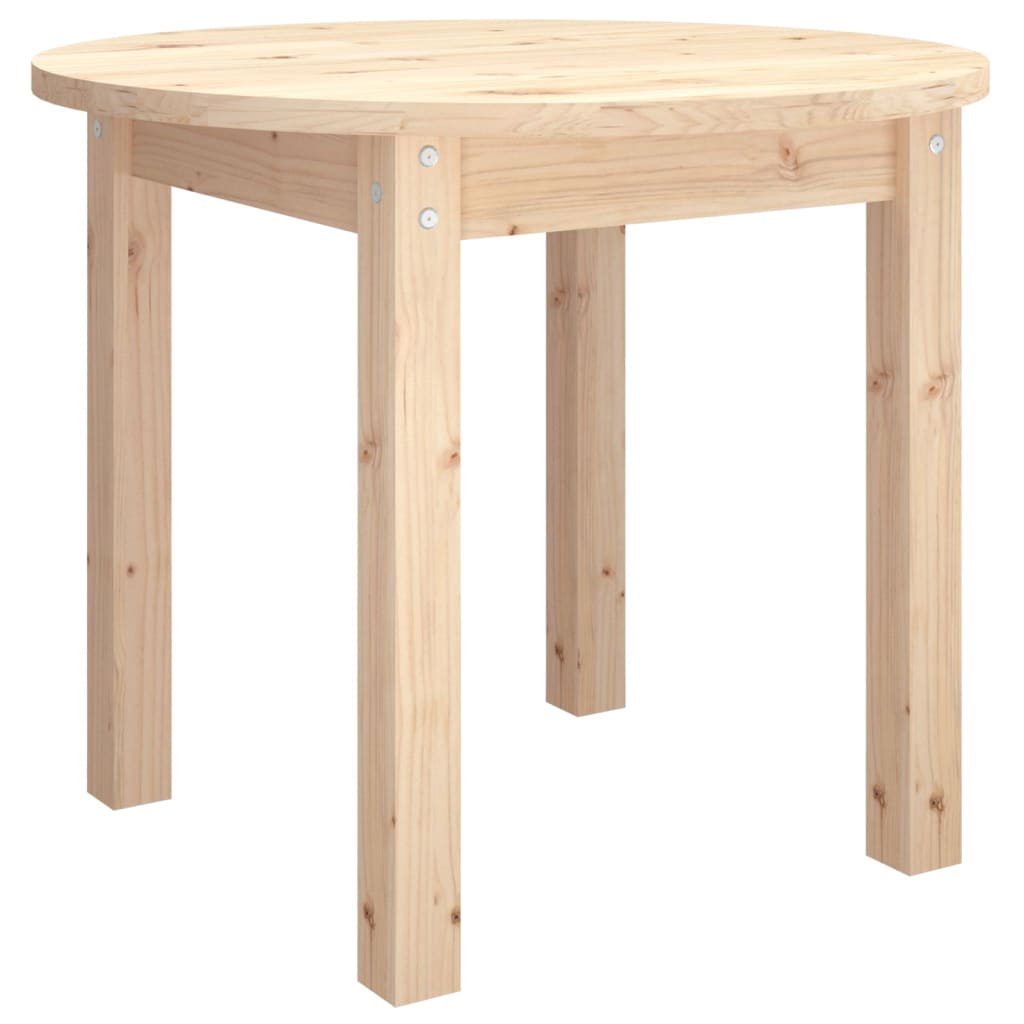 Stolić za kavu Ø 55 x 45 cm od masivne borovine