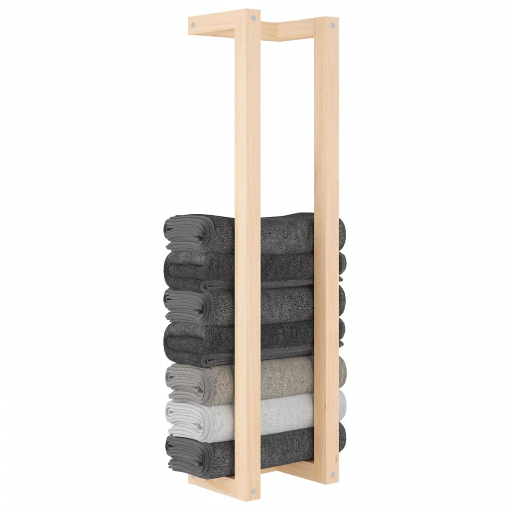 Stalak za ručnike 23x18x90 cm od masivne borovine