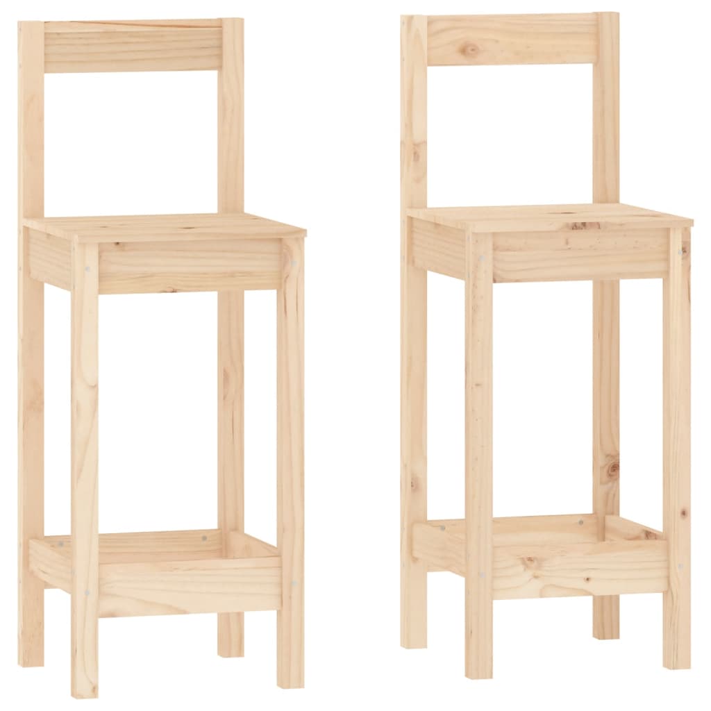 3-dijelni barski set od masivne borovine