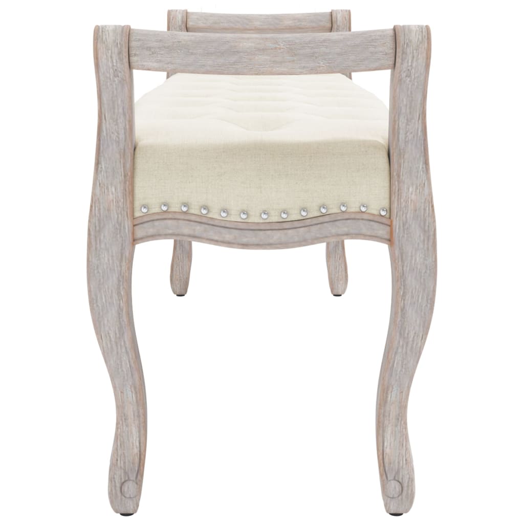 Klupa 110 x 45 x 60 cm platnena