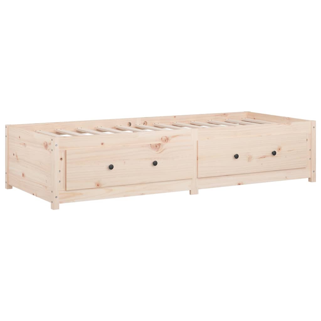 Dnevni krevet bez madraca 80 x 200 cm od masivne borovine