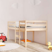 Visoki krevet 90 x 200 cm od masivne borovine