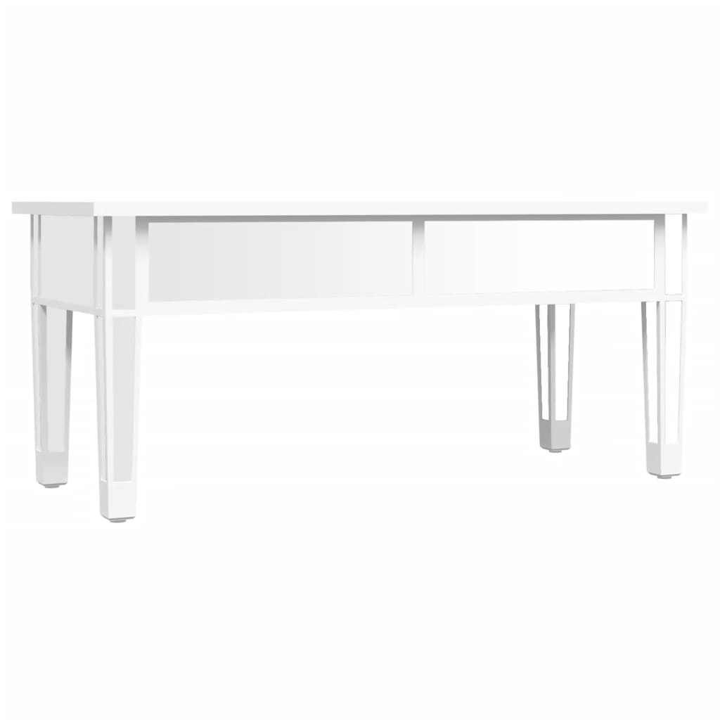 Zrcalni stolić za kavu 106x45x45 cm konstruirano drvo i staklo