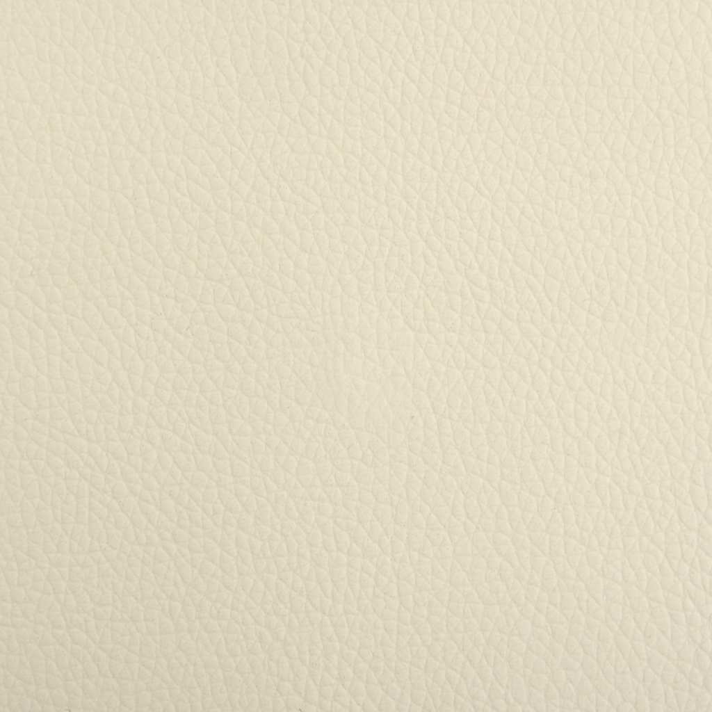 Krevet za pse krem 70 x 45 x 30 cm od umjetne kože