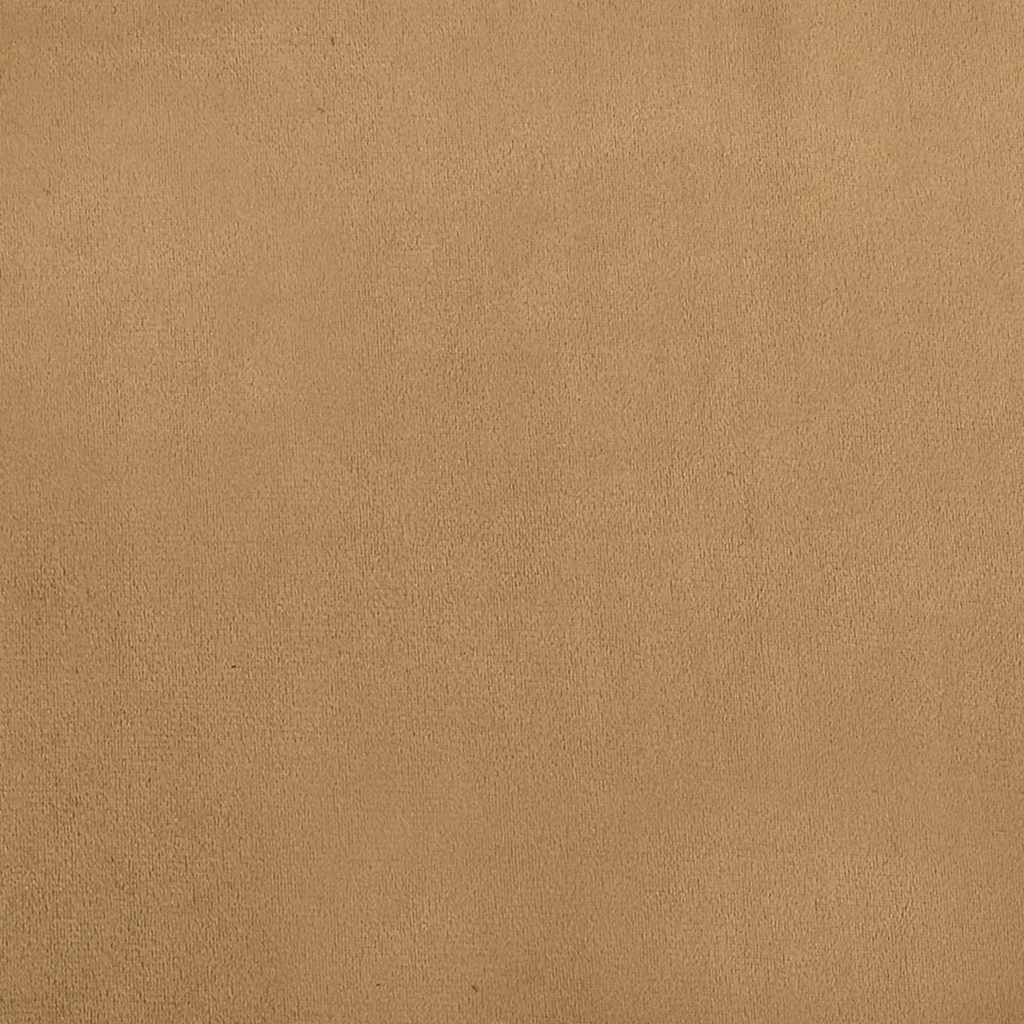 Krevet za pse smeđi 66x40x45 cm baršunasti