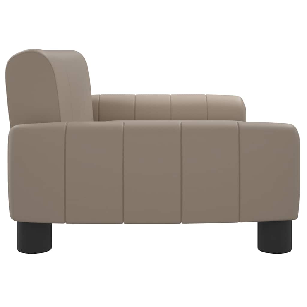 Krevet za pse cappuccina 70 x 45 x 30 cm od umjetne kože
