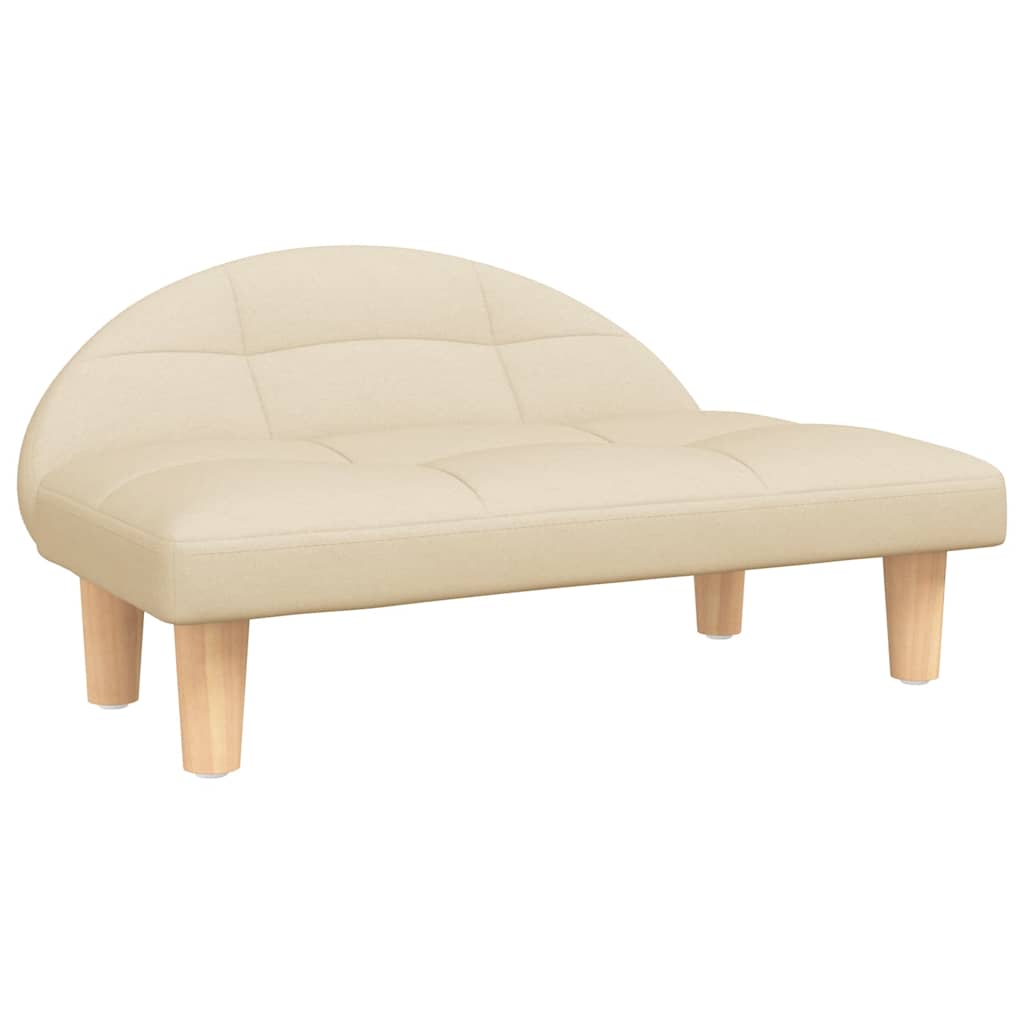 Krevet za pse krem 70x52x30 cm od tkanine