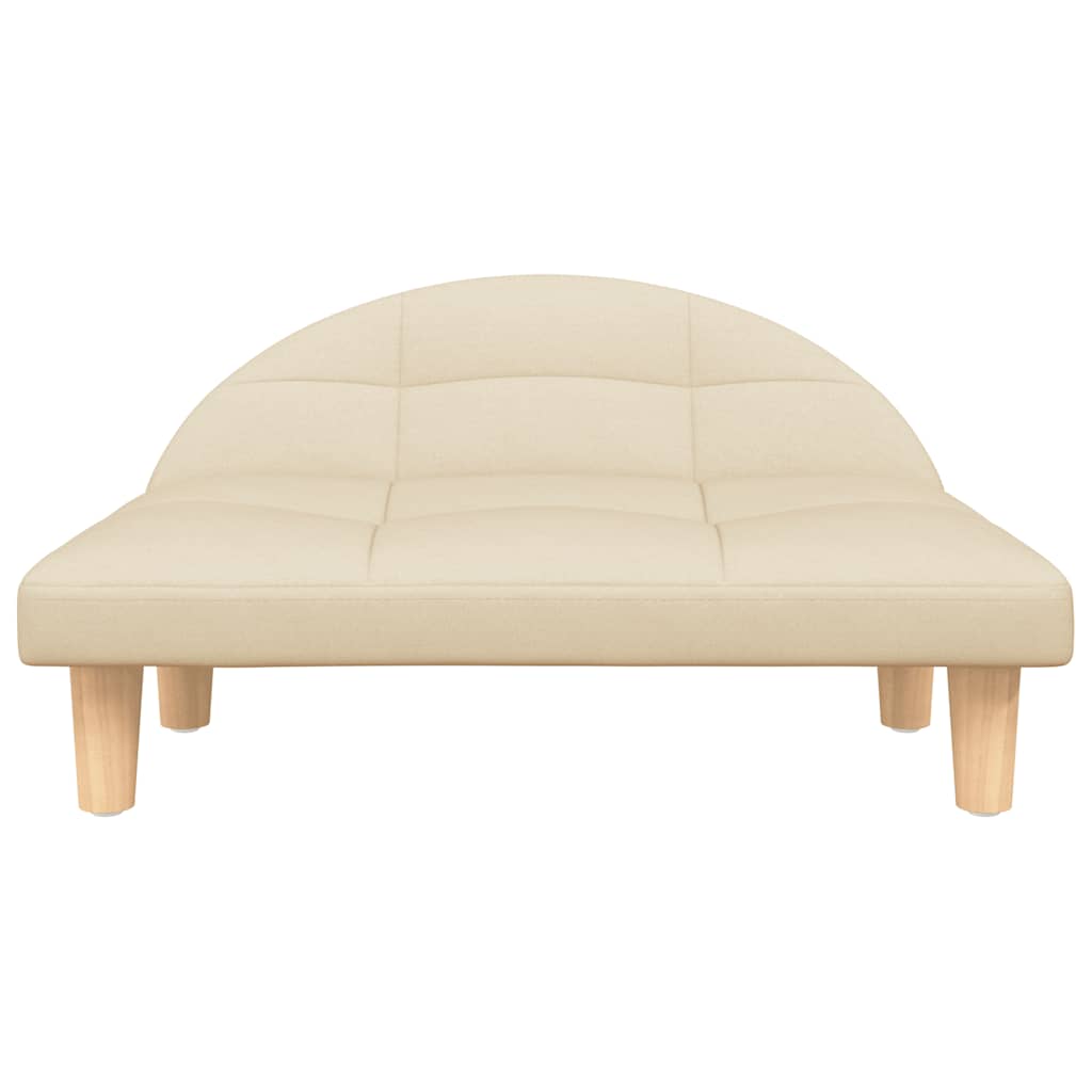 Krevet za pse krem 70x52x30 cm od tkanine