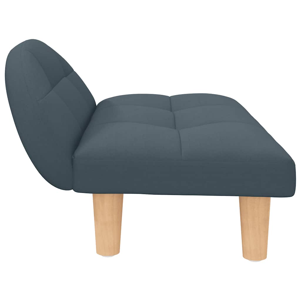 Krevet za pse tamnosivi 70x52x30 cm od tkanine