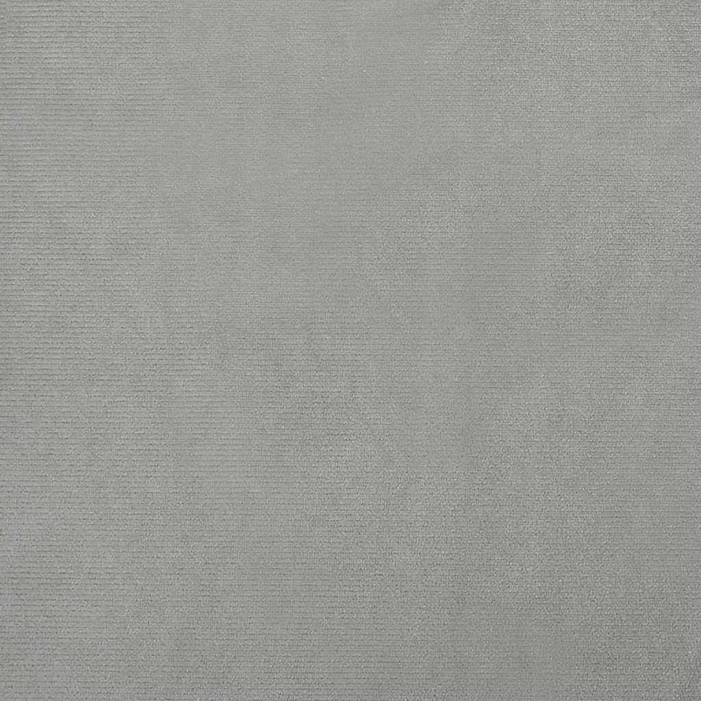 Krevet za pse svjetlosivi 70 x 52 x 30 cm baršunasti