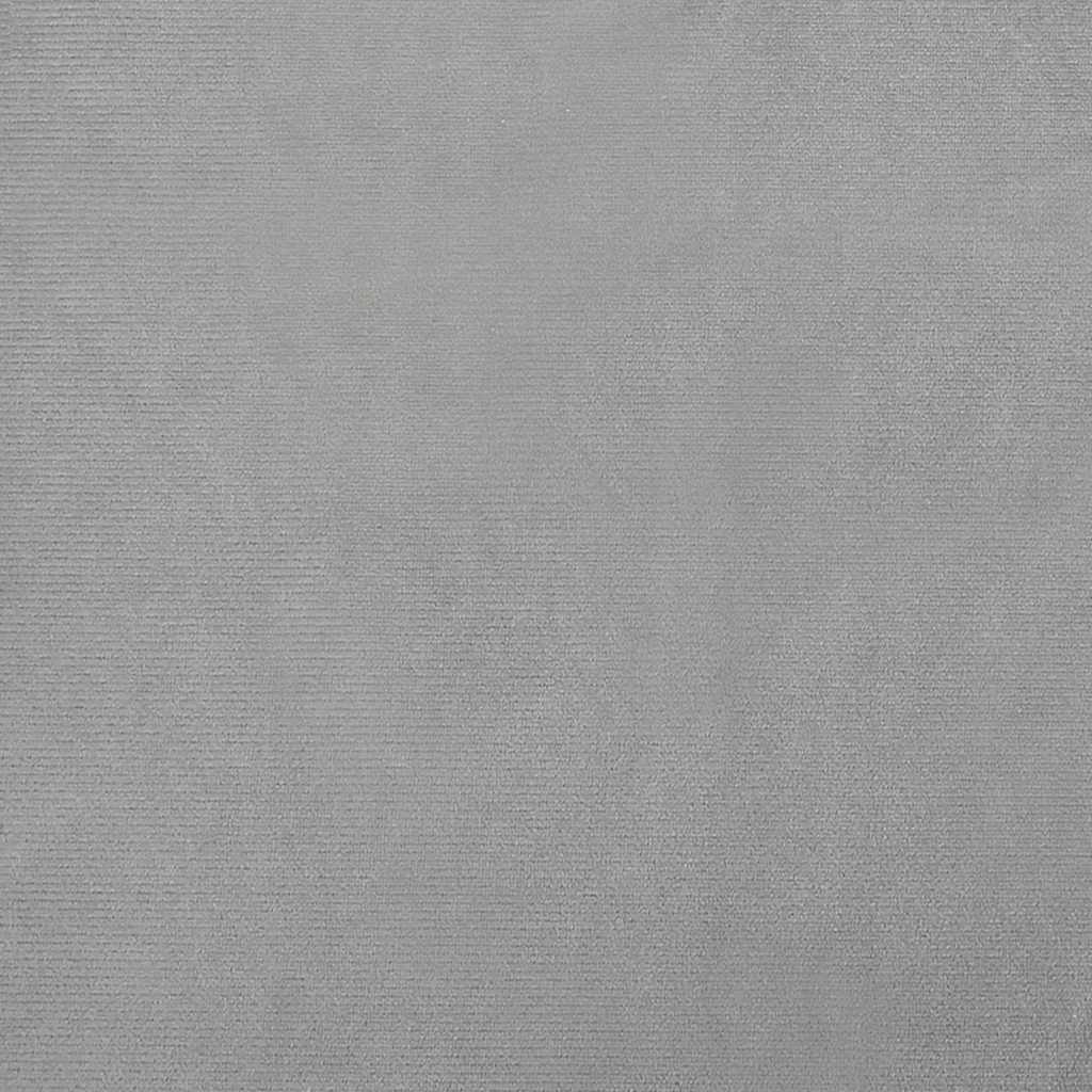Krevet za pse svjetlosivi 70 x 40 x 24 cm baršunasti