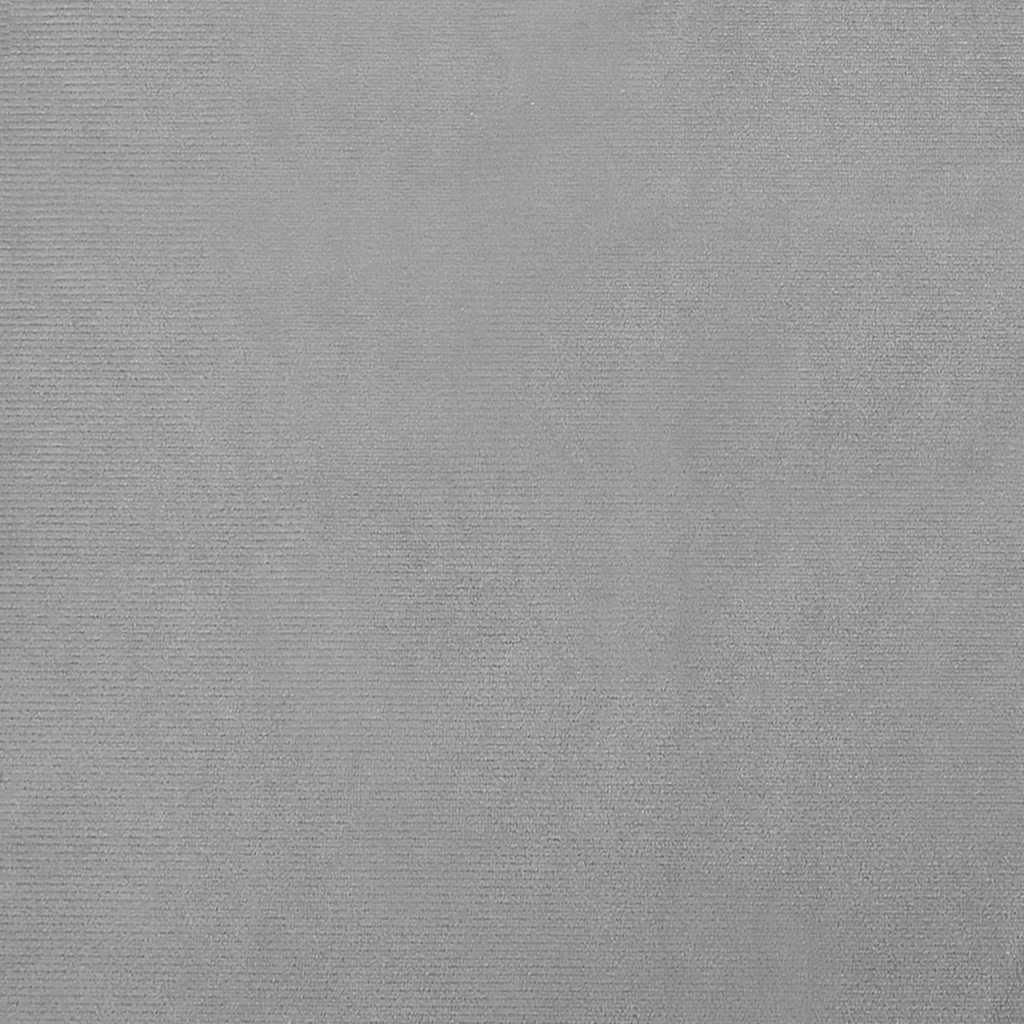 Krevet za pse svjetlosivi 70 x 45 x 33 cm baršunasti
