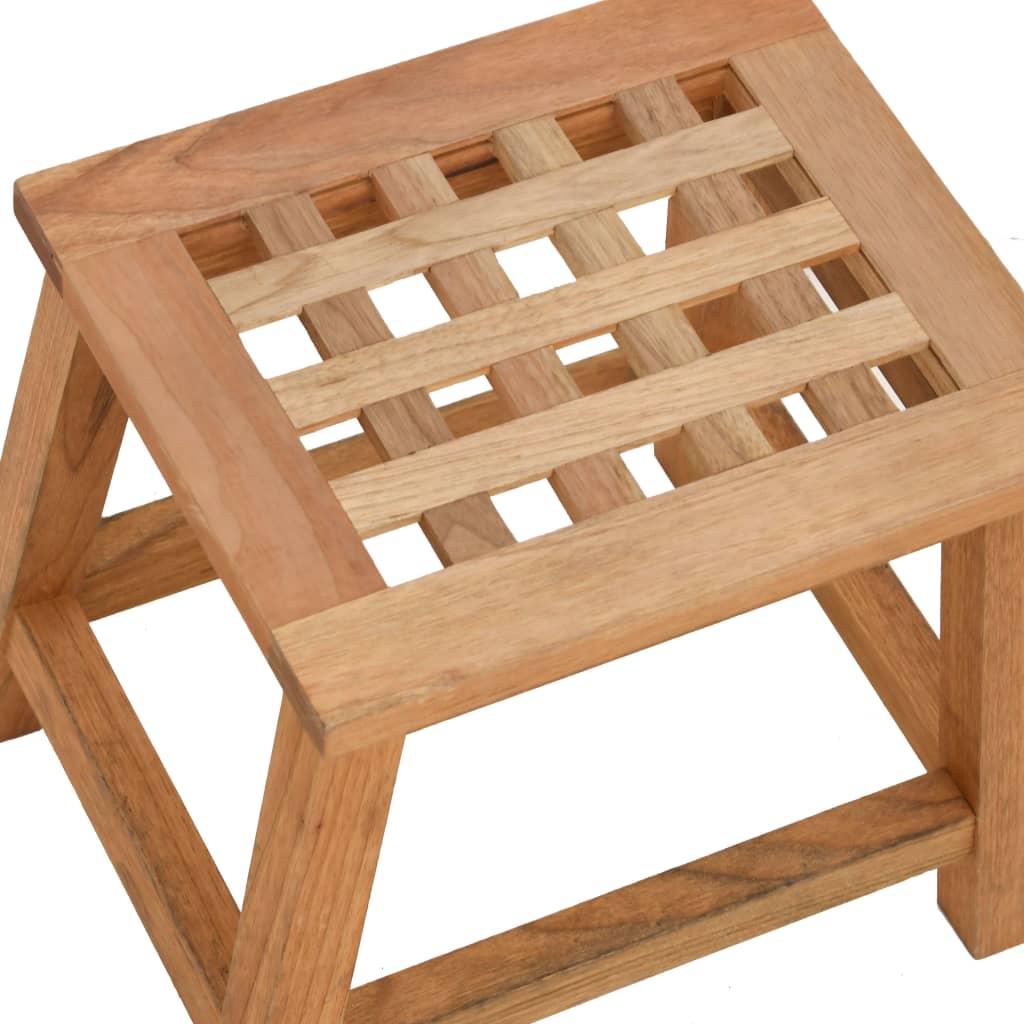 Pomoćni stolac 29 x 22,5 x 25,5 cm od masivnog drva oraha