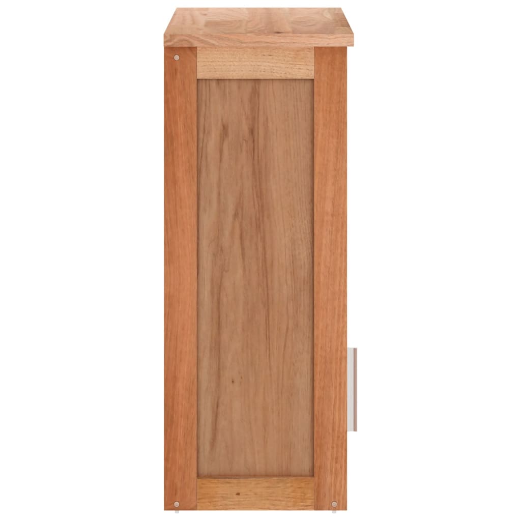 Zidni kupaonski ormarić 42 x 23 x 60 cm od masivnog drva oraha