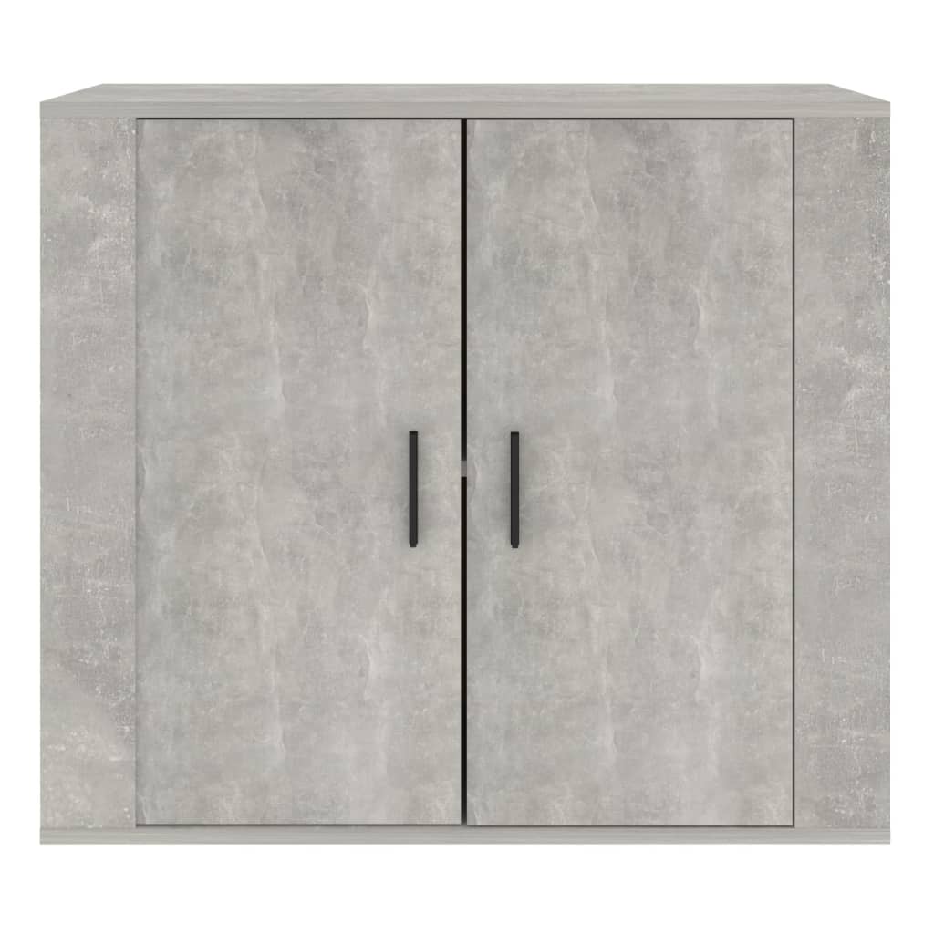 Komoda siva boja betona 80 x 33 x 70 cm od konstruiranog drva