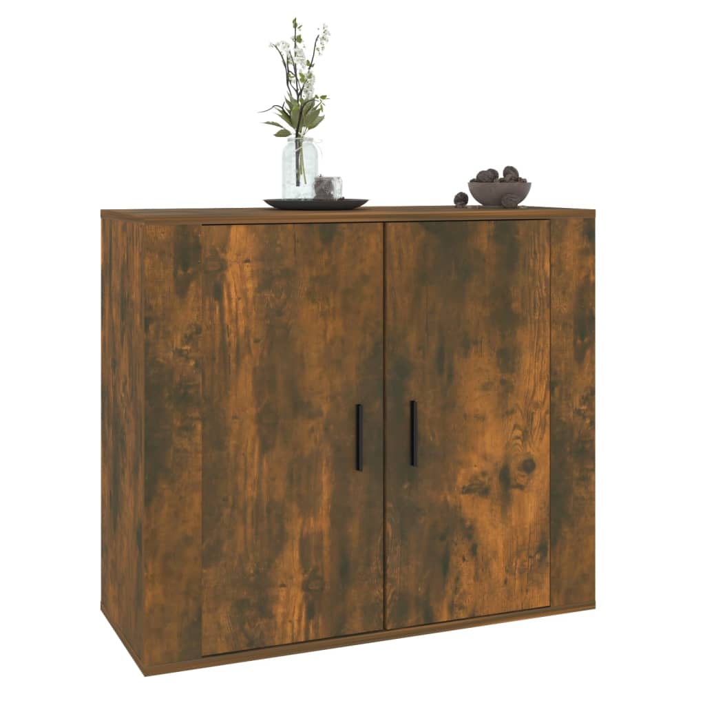 Komoda boja dimljenog hrasta 80x33x70 cm od konstruiranog drva
