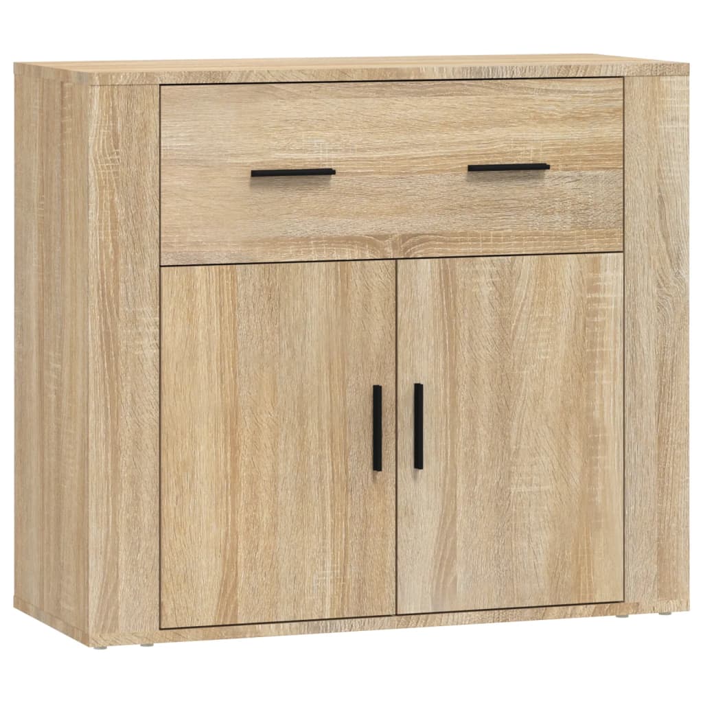 Komoda boja hrasta sonome 80 x 33 x 70 cm od konstruiranog drva