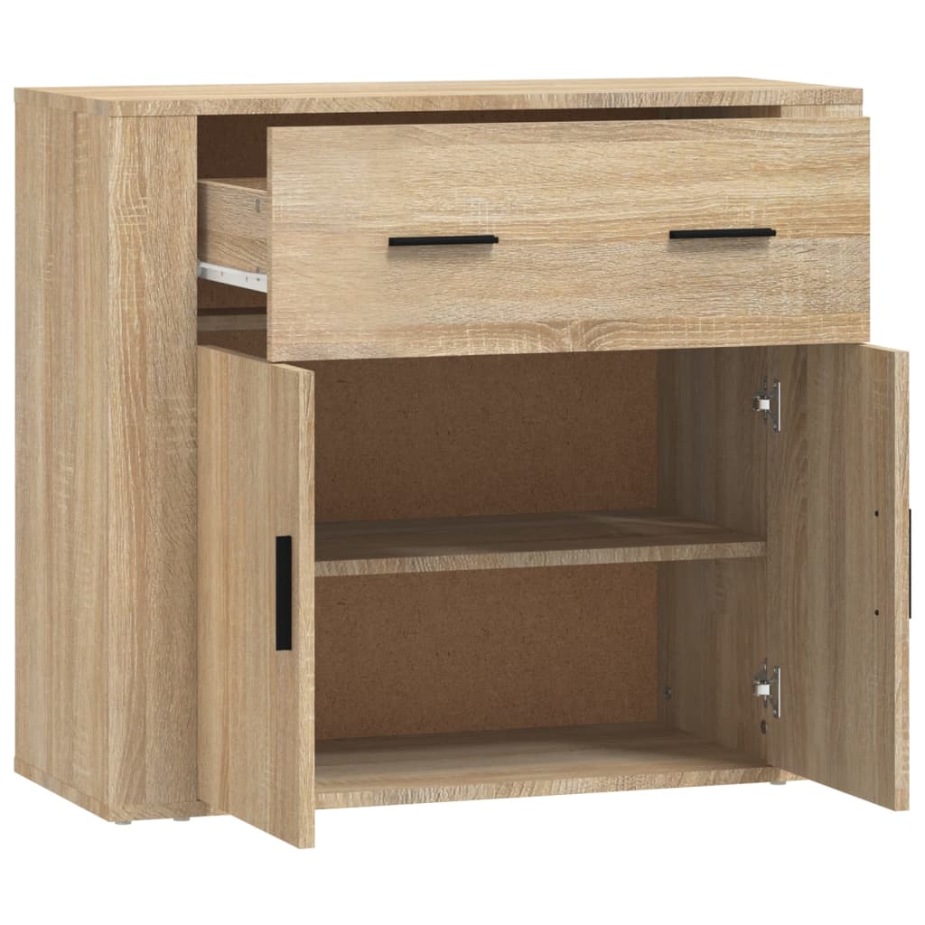 Komoda boja hrasta sonome 80 x 33 x 70 cm od konstruiranog drva