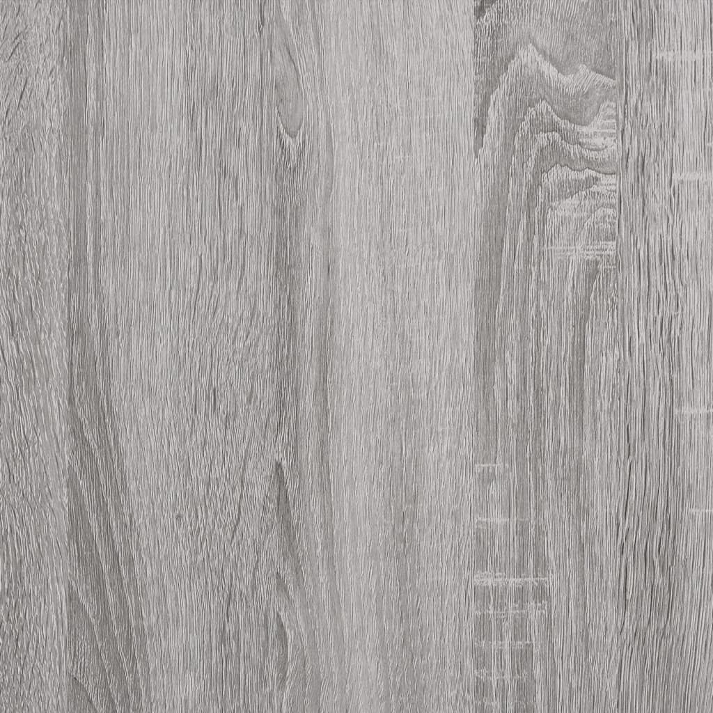 Komoda sivog hrasta sonome 80x33x70 cm od konstruiranog drva