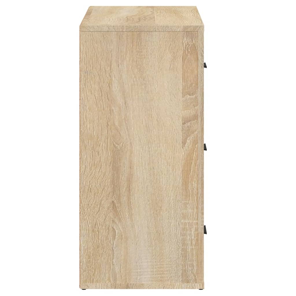 Komoda boja hrasta sonome 80 x 33 x 70 cm od konstruiranog drva