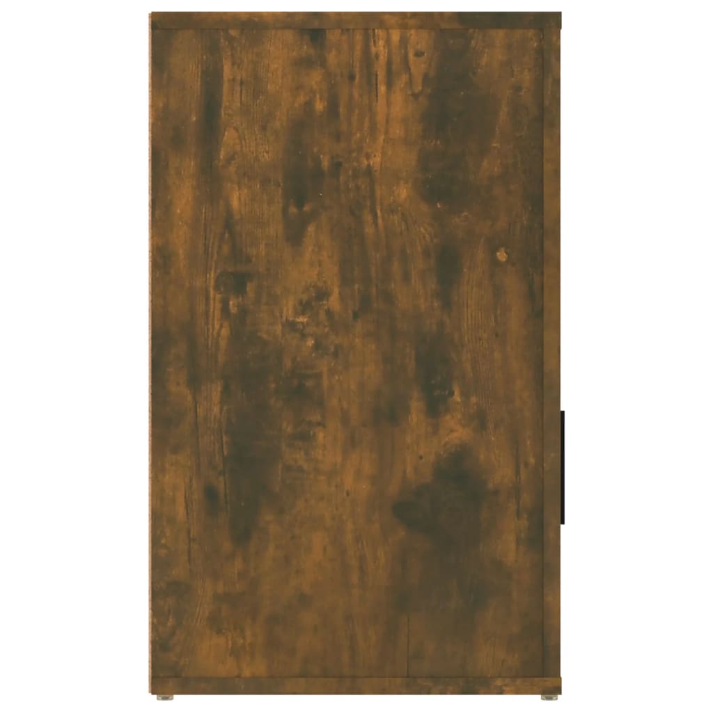 Noćni ormarić dimljenog hrasta 50x36x60cm od konstruiranog drva