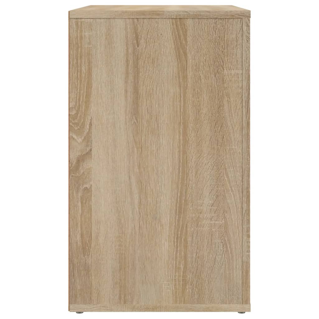Noćni ormarić boja hrasta 50 x 36 x 60 cm od konstruiranog drva