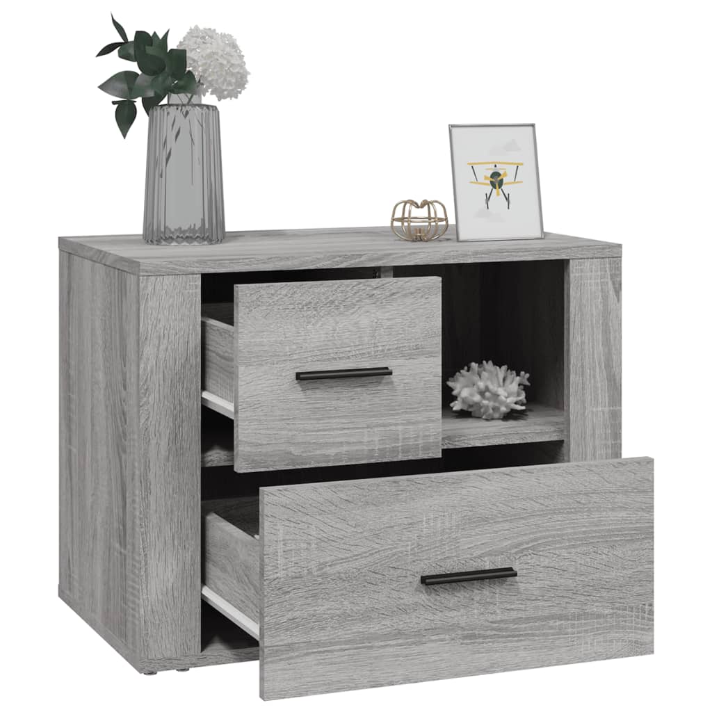 Noćni ormarić boja hrasta sonome 60x36x45 cm konstruirano drvo