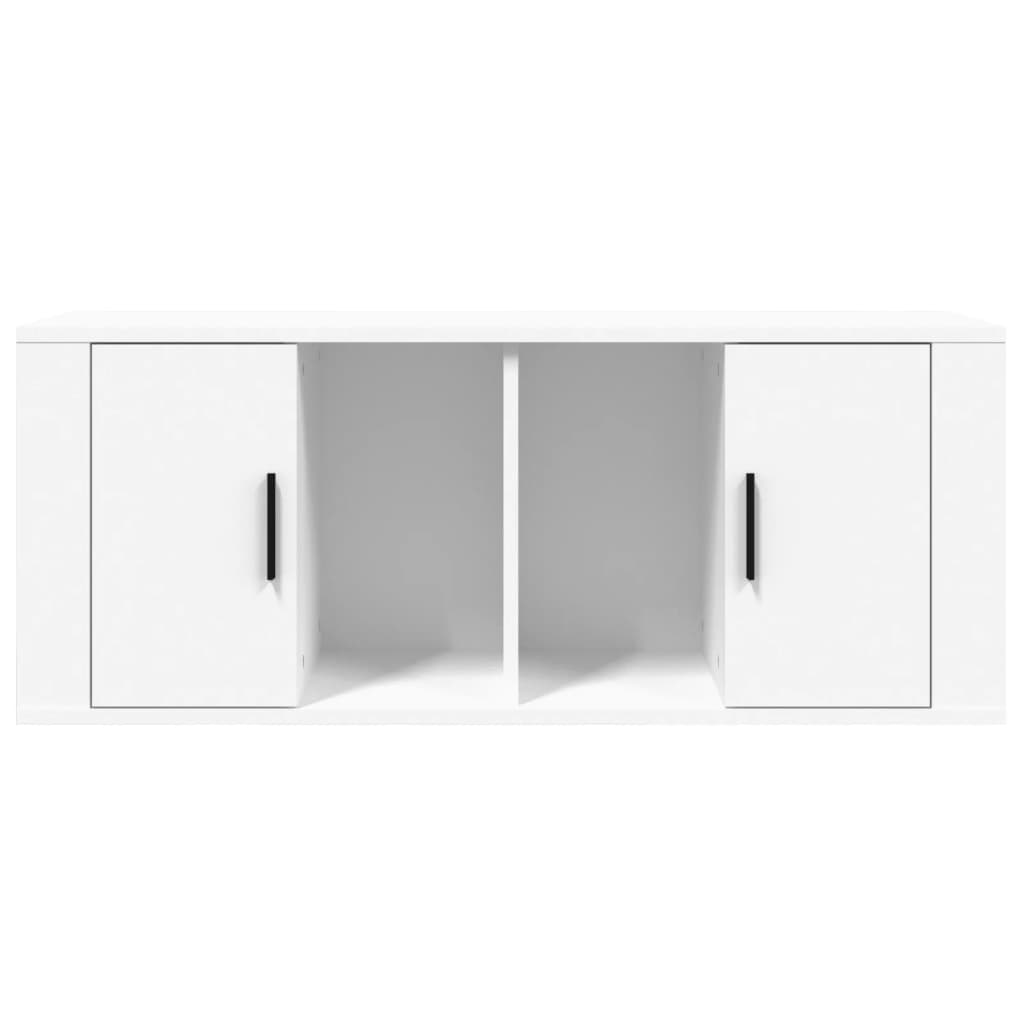 TV ormarić bijeli 100 x 35 x 40 cm od konstruiranog drva
