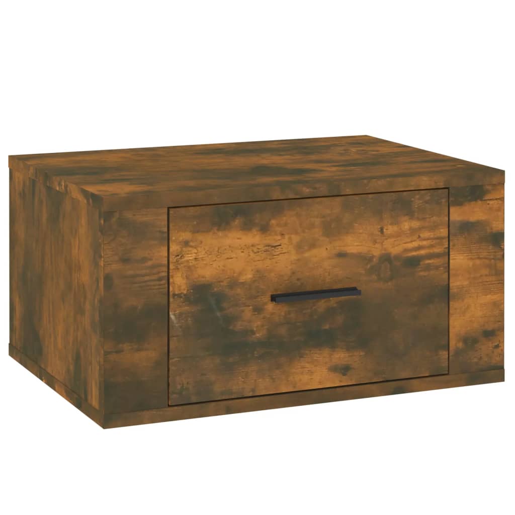 Zidni noćni ormarić boja dimljenog hrasta 50x36x25 cm