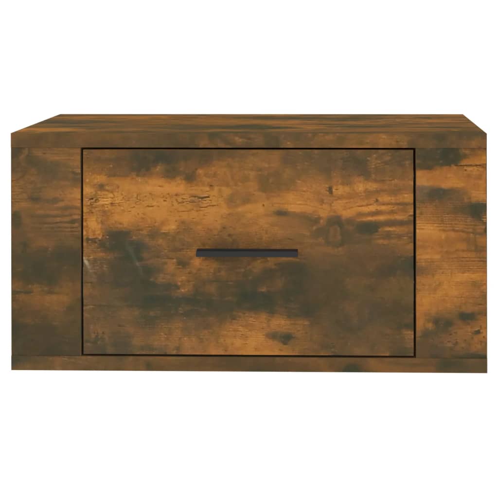 Zidni noćni ormarić boja dimljenog hrasta 50x36x25 cm