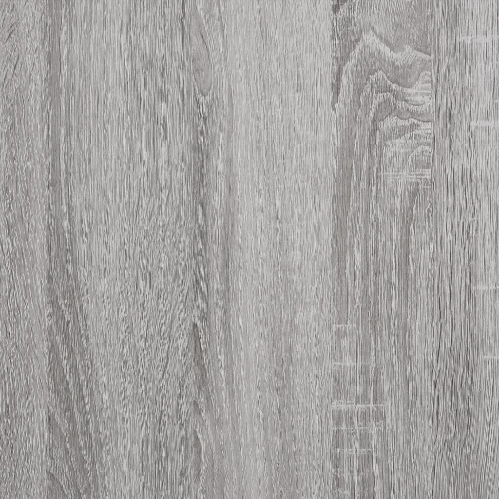 Zidni noćni ormarići 2 kom Boja sivog hrasta sonome 50x36x25 cm
