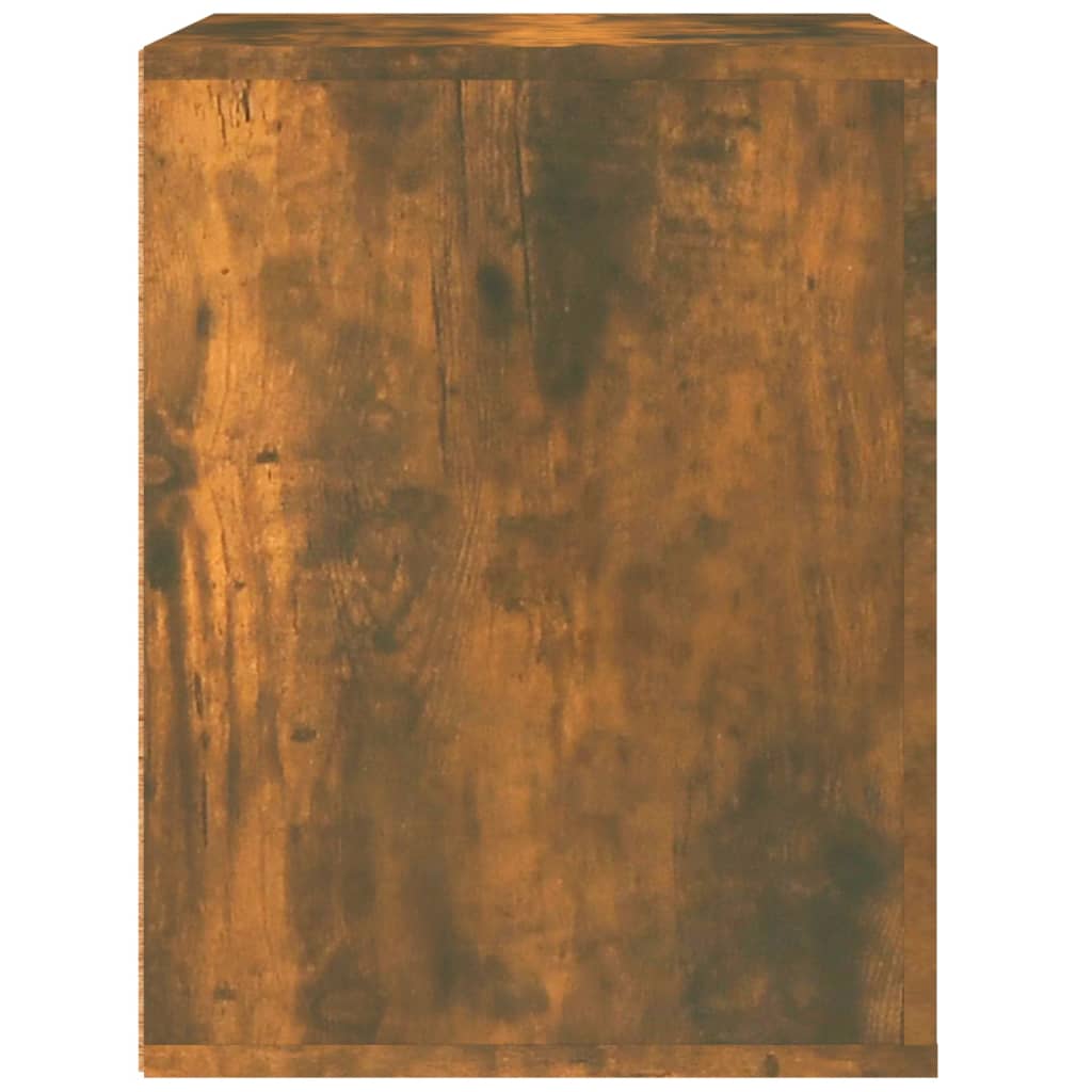 Zidni noćni ormarić boja dimljenog hrasta 50x36x47 cm