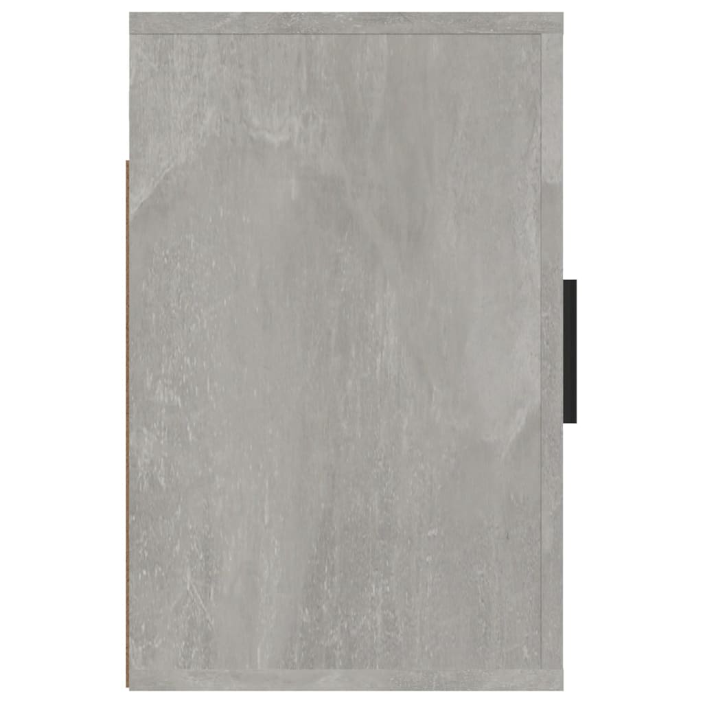 Zidni noćni ormarići 2 kom siva boja betona 50x30x47 cm