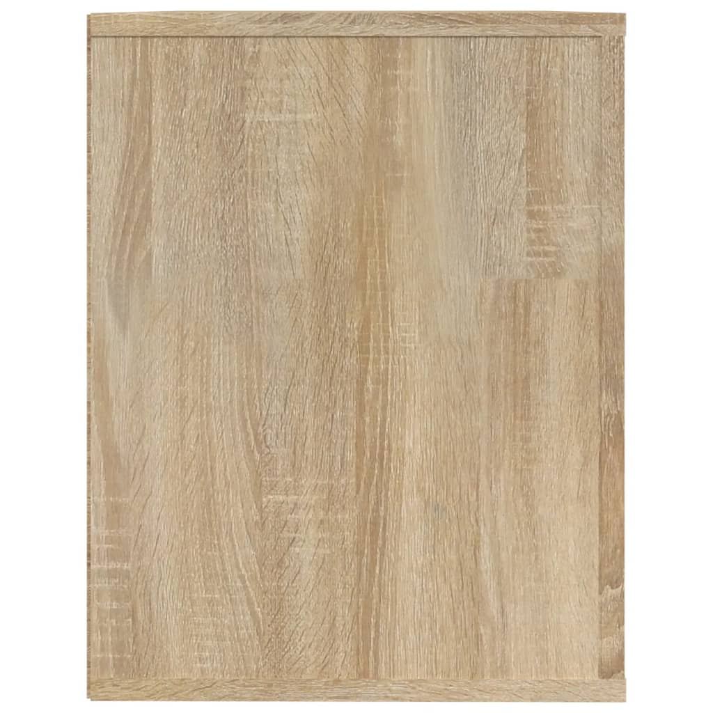 Stalak za cipele boja hrasta 75 x 35 x 45 cm konstruirano drvo