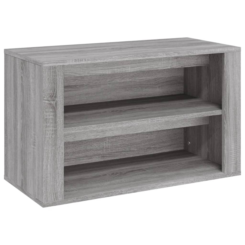 Stalak za cipele boja hrasta 75x35x45 cm konstruirano drvo