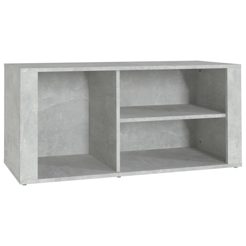 Ormarić za cipele boja betona 100x35x45 cm konstruirano drvo