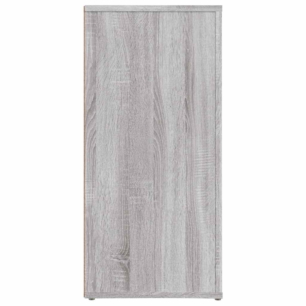 Komoda boja sivog hrasta 40 x 33 x 70 cm od konstruiranog drva